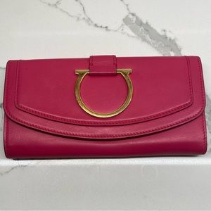 Pink Salvatore Ferragamo Wallet